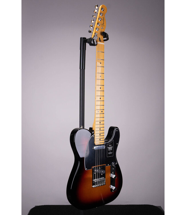 Player II Telecaster Electric Guitar - 3-Tone Sunburst with Maple Fingerboard