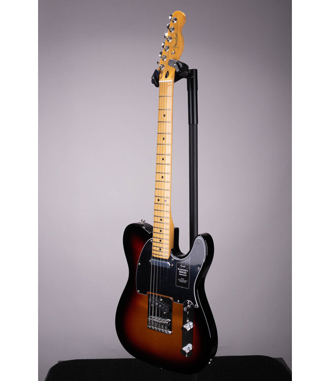 Player II Telecaster Electric Guitar - 3-Tone Sunburst with Maple Fingerboard