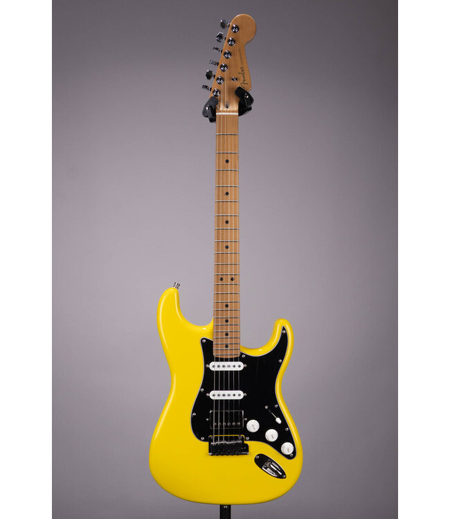 Fender Limited Edition American Ultra II Stratocaster HSS Electric Guitar - Graffiti Yellow