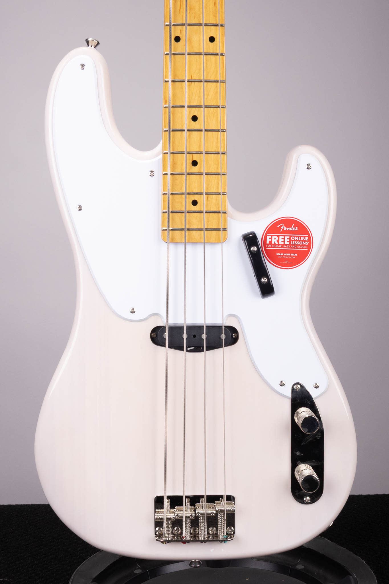 Squier Classic Vibe '50s Precision Bass Maple Fingerboard White