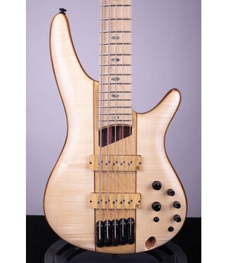 Ibanez Ibanez SR5FMDX2 Premium 5-String Bass Natural Low Gloss
