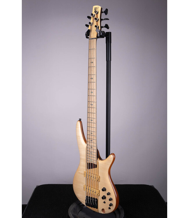 Ibanez SR5FMDX2 Premium 5-String Bass Natural Low Gloss