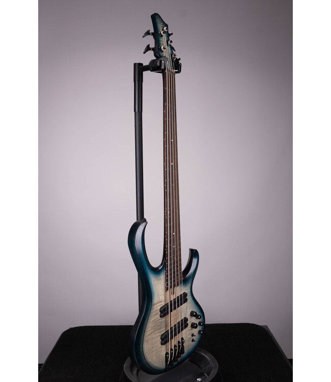 Ibanez BTB 5-String Multi-Scale Bass – Blue Starburst