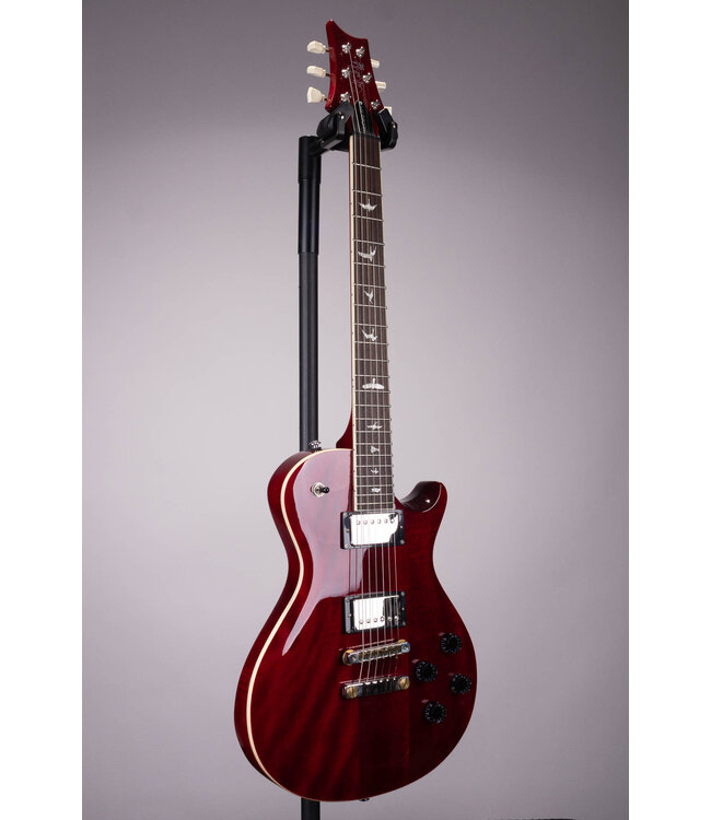 Used PRS SE McCarty 594 Standard Singlecut - With Bag - Vintage Cherry