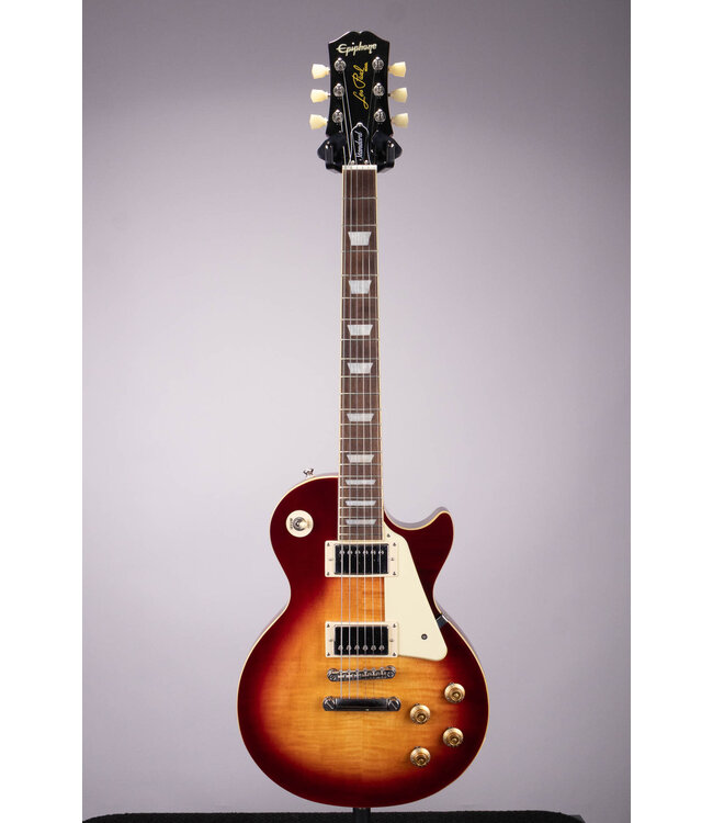 Used Epiphone Les Paul Standard 50's Electric Guitar - With Case - Heritage Cherry Sunburst