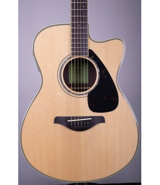 Yamaha Yamaha FSX830C Acoustic-Electric Guitar Natural