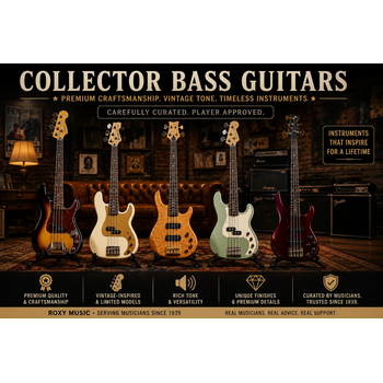 Collector Bass Guitars