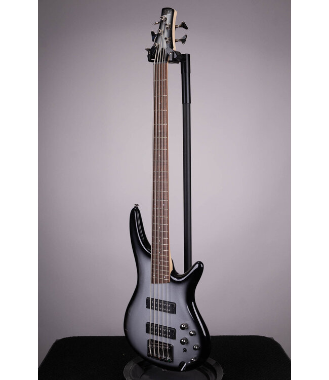 Ibanez SR305E 5-String Bass Metallic Silver Sunburst