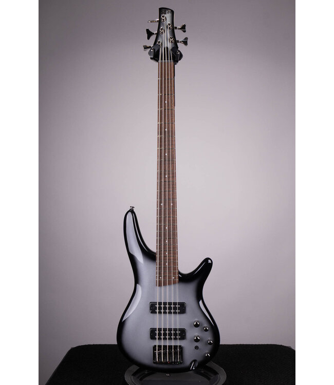 Ibanez SR305E 5-String Bass Metallic Silver Sunburst
