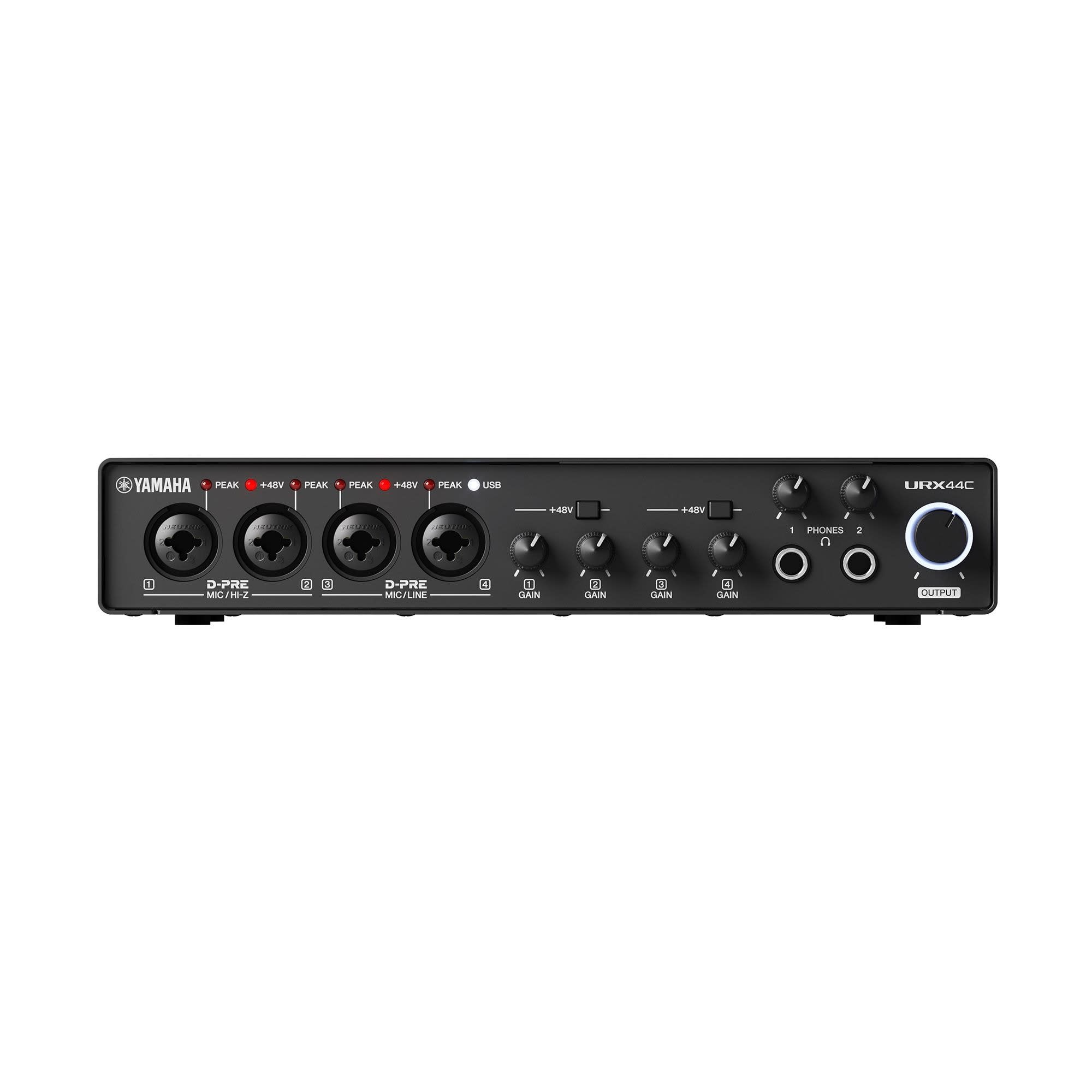 Yamaha URX44C USB-C Audio MIDI Interface - Roxy Music