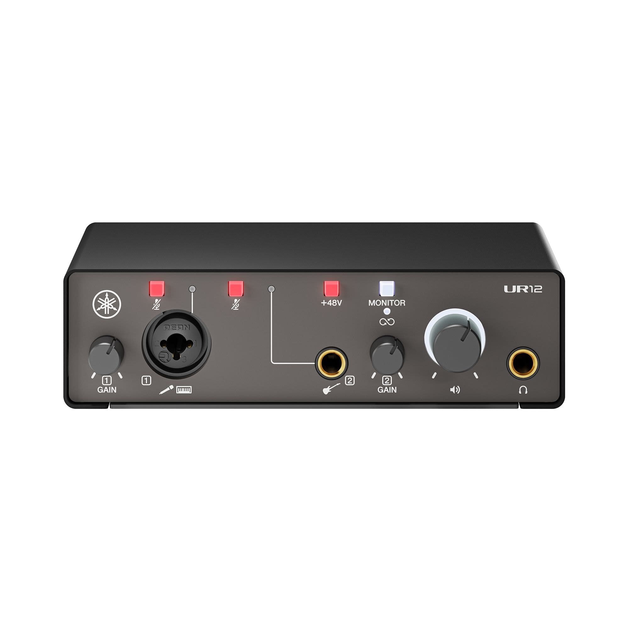Yamaha UR12-MK3 USB-C Audio Interface - Black - Roxy Music