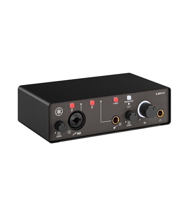 Yamaha UR12-MK3 USB-C Audio Interface - Black
