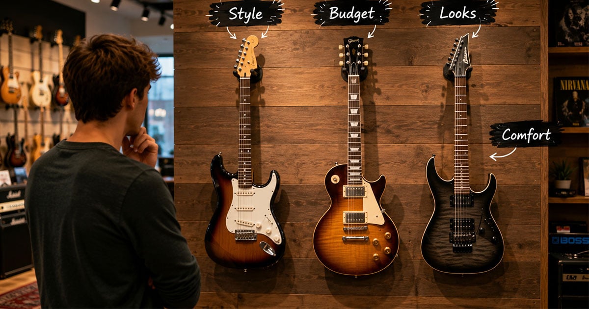 How to Buy Your First Electric Guitar