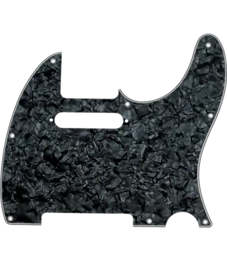 Fender Fender Telecaster 8-Hole Mount Multi-Ply Pickgaurd - Black Pearl, 4-Ply