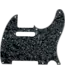 Fender Fender Telecaster 8-Hole Mount Multi-Ply Pickgaurd - Black Pearl, 4-Ply