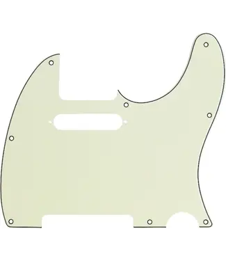 Fender Fender Telecaster 8-Hole Mount Multi-Ply Pickgaurd - Mint Green, 3-Ply