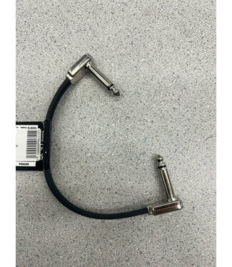 Ernie Ball Ernie Ball P06226 Single Flat Ribbon Pedalboard Patch Cable - Right Angle to Right Angle - 6 inch