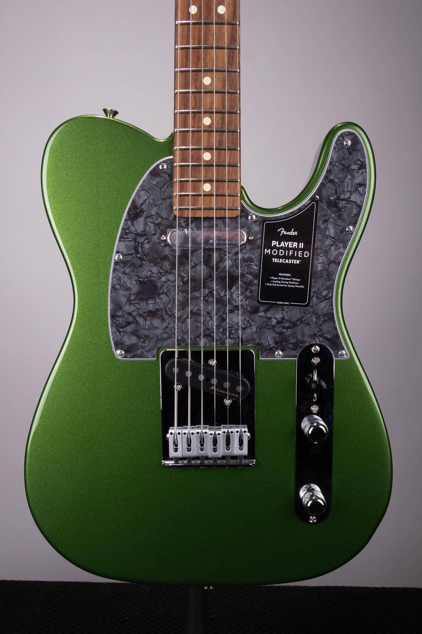ギター Fender player II modified telecaster Fender Player II Modified Telecaster - Harvest Green Metallic