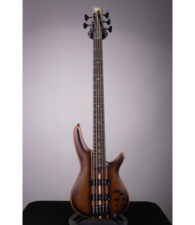 Ibanez SR1355B Premium 5-String Bass Dual Mocha Burst Flat