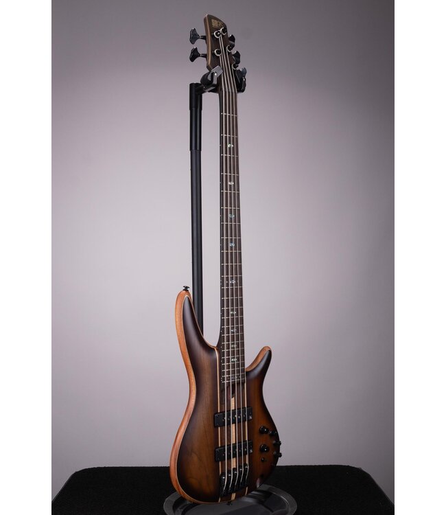Ibanez SR1355B Premium 5-String Bass Dual Mocha Burst Flat