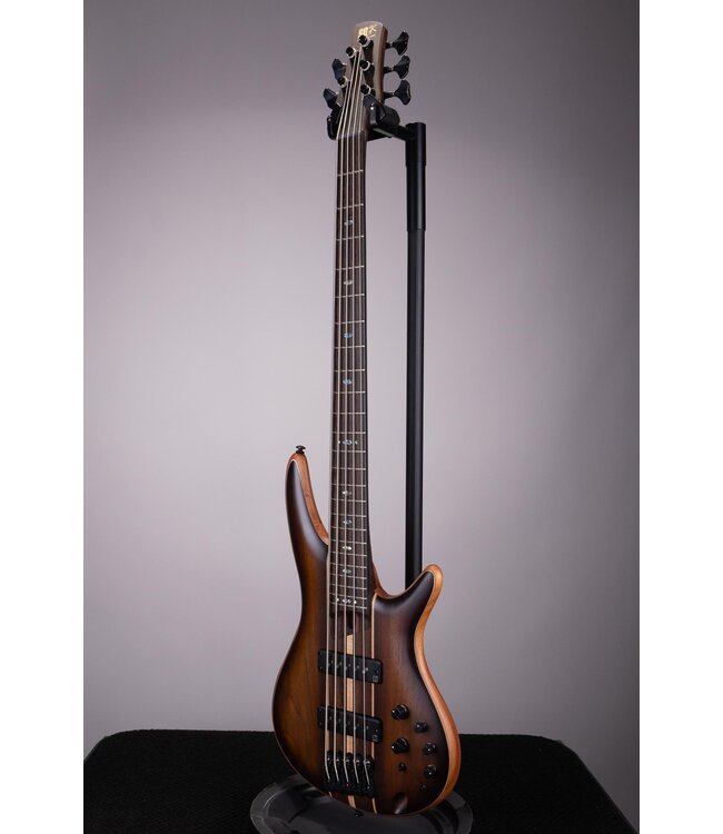 Ibanez SR1355B Premium 5-String Bass Dual Mocha Burst Flat
