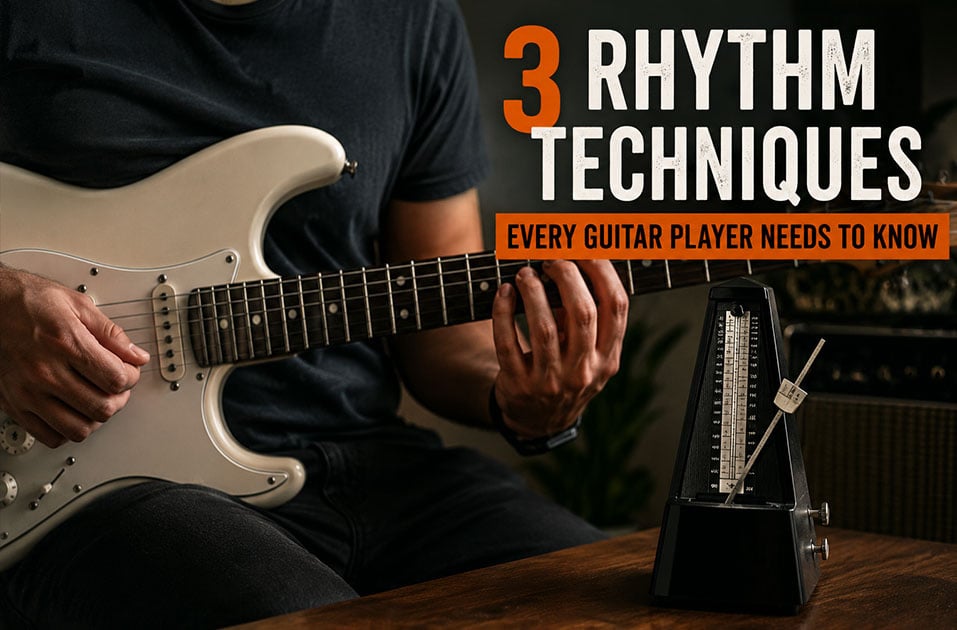 3 Rhythm Techniques Every Guitar Player Needs to Know
