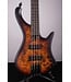 Used Ibanez EHB1500 Headless Bass Guitar - Dragon Eye Burst Flat - With Bag