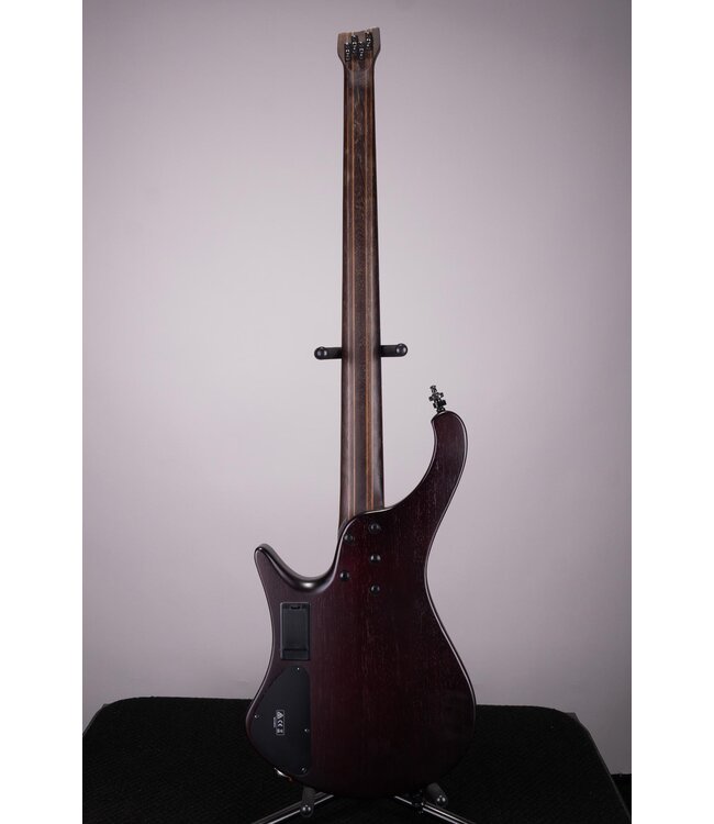 Used Ibanez EHB1500 Headless Bass Guitar - Dragon Eye Burst Flat - With Bag