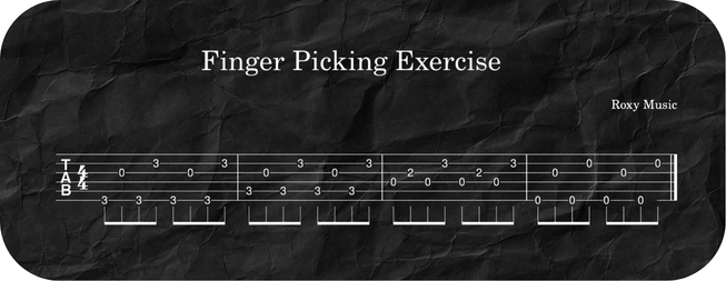 Finger Picking Exercise