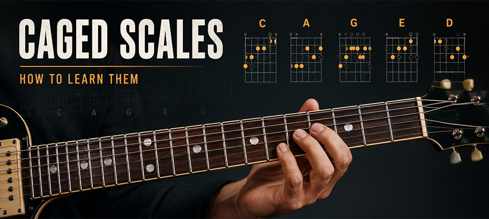 CAGED Scales: How to Learn Them