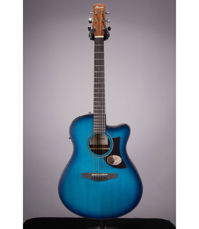 Ibanez AAM50CE Advanced Acoustic Auditorium Acoustic-Electric Guitar - Sapphire Blue Burst