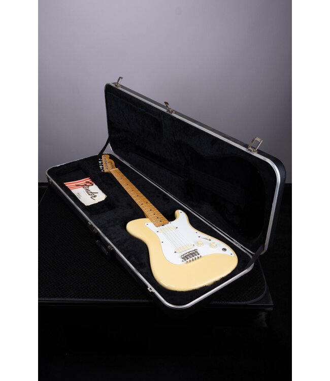 Used Vintage Fender Bullet Electric Guitar - Ivory - With Case