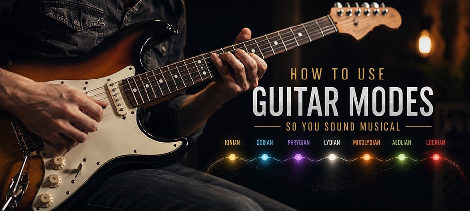 How to Use Guitar Modes So You Sound Musical