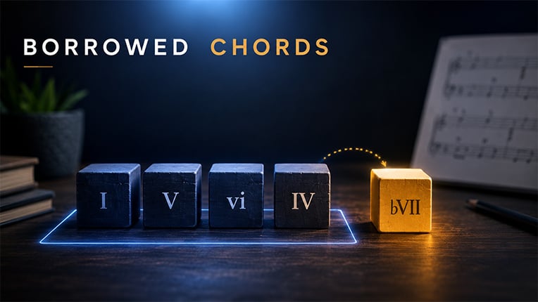 Borrowed Chords: How to Break Out of the Four-Chord Rut