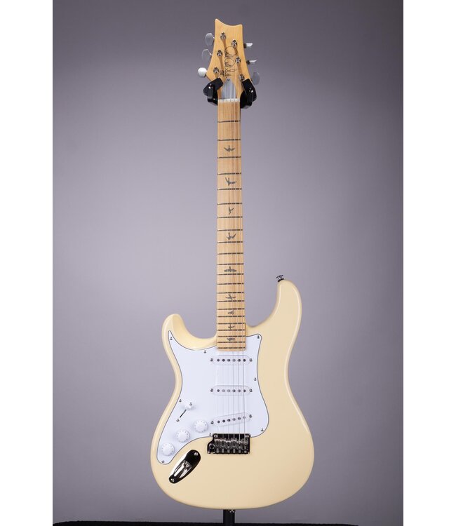 PRS SE Silver Sky Maple Left-Handed Electric Guitar Moon White