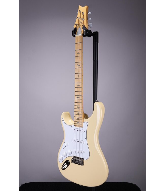 PRS SE Silver Sky Maple Left-Handed Electric Guitar Moon White