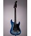 Used Fender American Ultra HSS Plus Top Stratocaster - Denim Burst - With Bag
