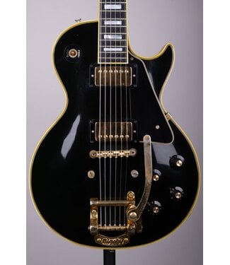 Vintage Gibson Les Paul Custom 1967 - 1969 - Black - With Case