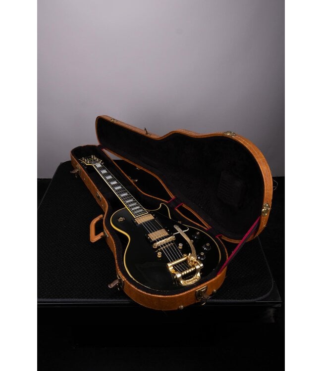 Vintage Gibson Les Paul Custom 1967 - 1969 - Black - With Case