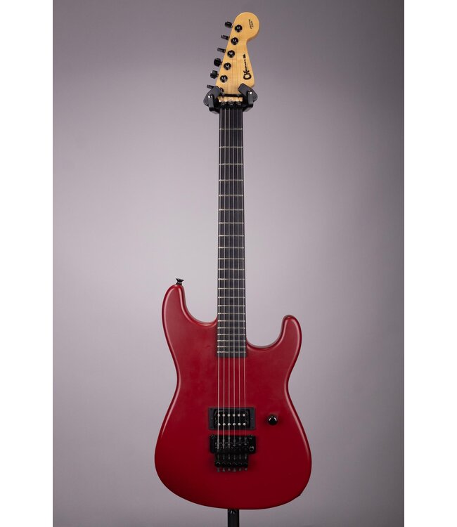 Used Charvel San Dimas Custom Shop Guitar - Blood Red - With Case