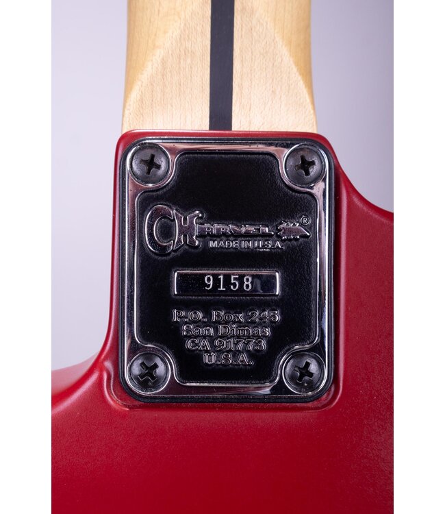 Used Charvel San Dimas Custom Shop Guitar - Blood Red - With Case
