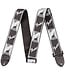 Fender Fender 2-inch Monogrammed Guitar Strap - Black, Light Grey, and Dark Grey