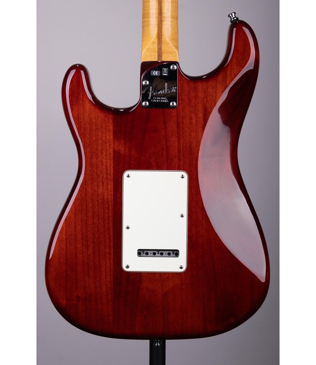 Used 2012 Fender Select Stratocaster - Cherry Burst - With Case