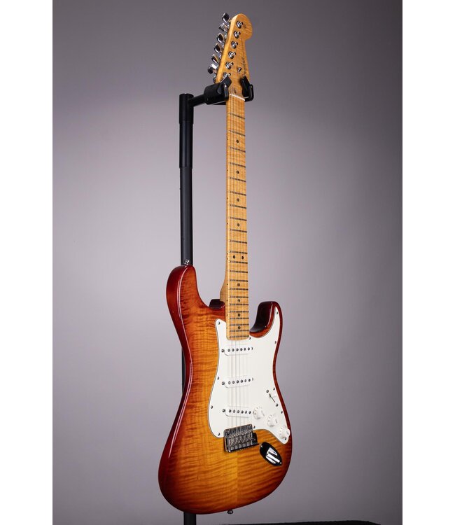 Used 2012 Fender Select Stratocaster - Cherry Burst - With Case