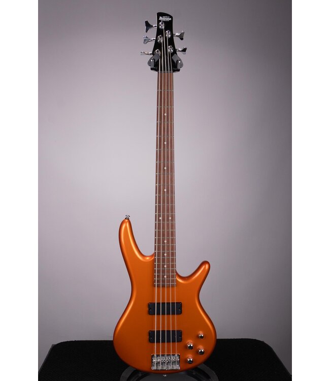 Used Ibanez GSR205-ROM Gio Soundgear with Active EQ - Roadster Orange Metallic