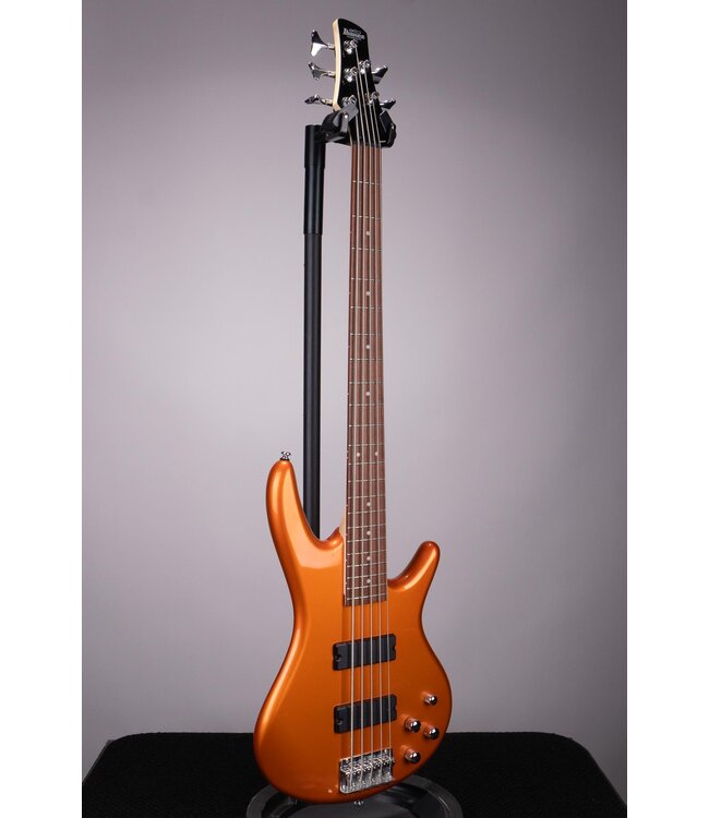 Used Ibanez GSR205-ROM Gio Soundgear with Active EQ - Roadster Orange Metallic