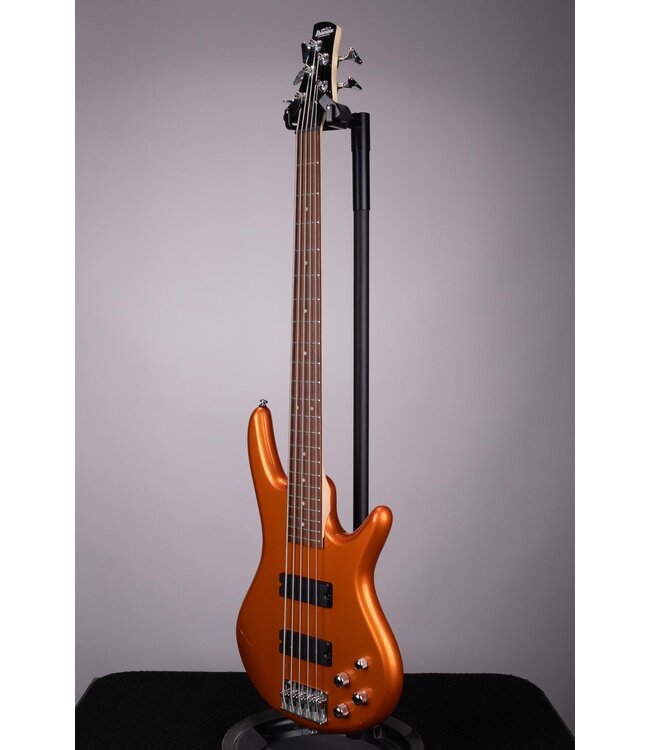 Used Ibanez GSR205-ROM Gio Soundgear with Active EQ - Roadster Orange Metallic