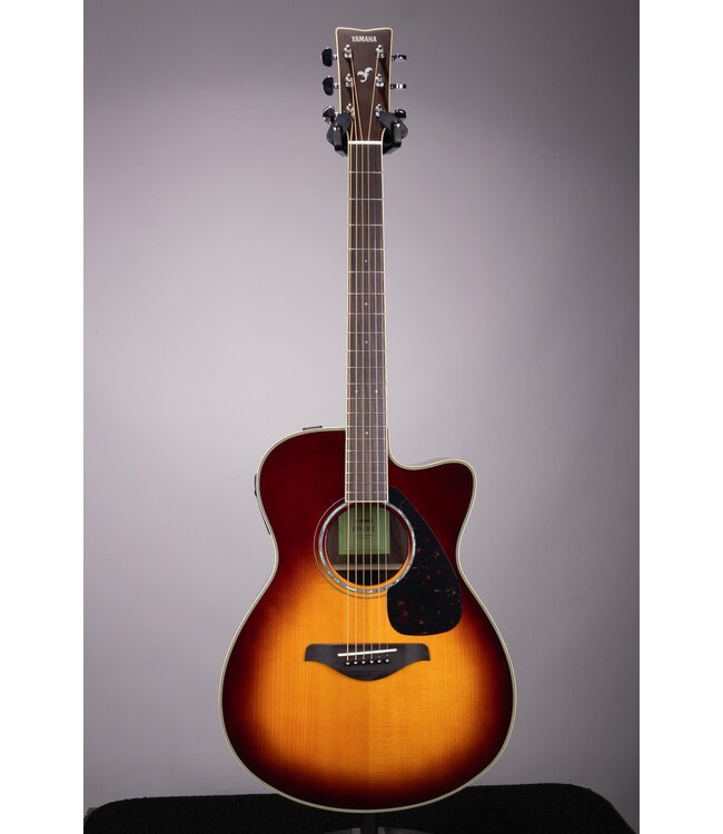 Yamaha FSX830C Acoustic Electric Guitar - Brown Sunburst