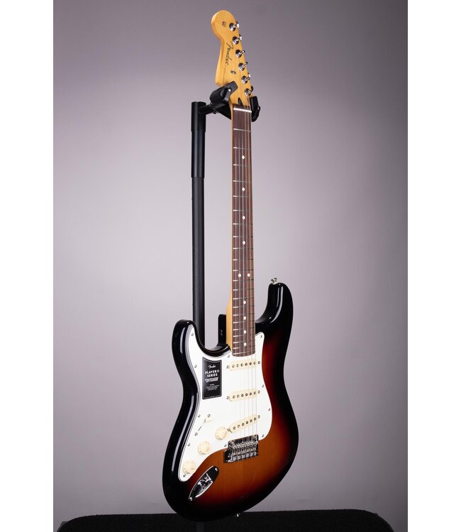 Player II Stratocaster Left-Handed Electric Guitar - 3-Tone Sunburst with Rosewood Fingerboard