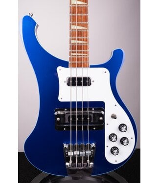 Rickenbacker Used 2004 Rickenbacker 4003 Mid Bass - Blue - With Case